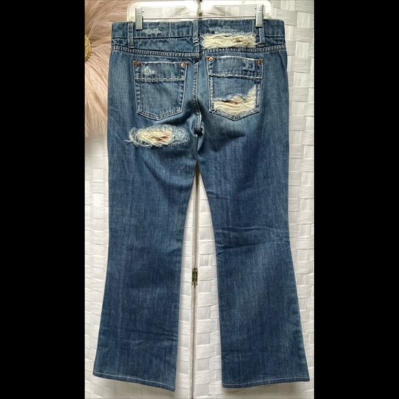 Joe's Vintage Series 1971 100% Cotton Medium Wash Boot Leg Jeans Pants W 28 - Picture 2 of 10